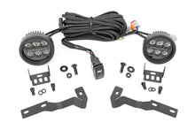 Load image into Gallery viewer, LED Light Kit | Ditch Mount | Black Series Round | 3.5 Inch | Amber DRL | Toyota Tacoma (16-23)
