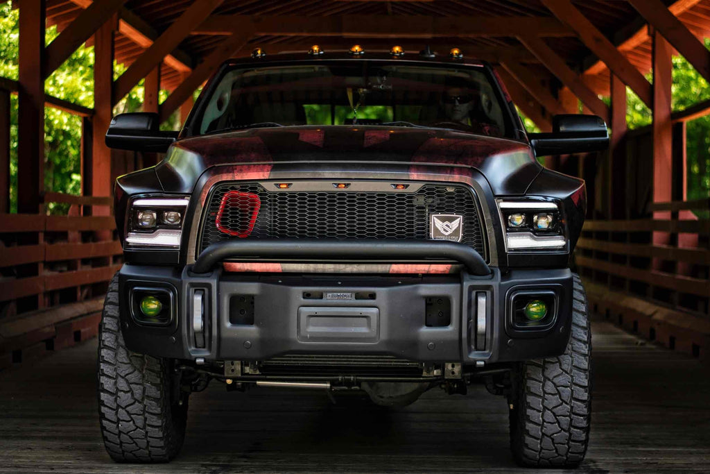 Morimoto XB LED Headlights – Dodge Ram (2009–2018) | White DRL | Set