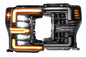 Morimoto XB LED Headlights – Ford Super Duty (2017–2019) | Amber DRL | Set