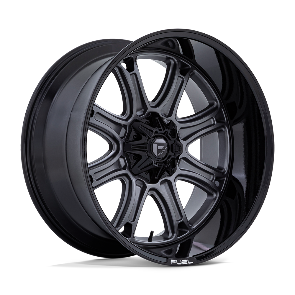 Fuel DARKSTAR 22x10 8x180 -18 Offset | Matte Gunmetal & Black