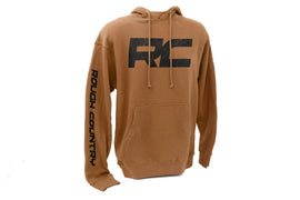 Rough Country Hoodie | RC Topographical Sleeve | Saddle | 2XL