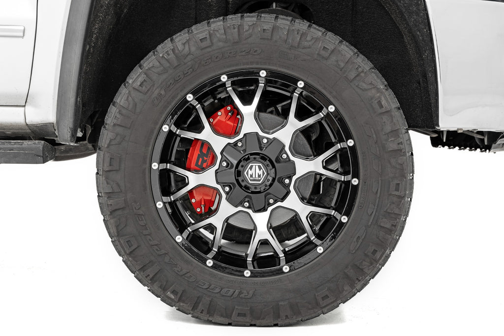 Caliper Covers | Front and Rear | Red | Ford F-150 2WD/4WD (2021-2024)