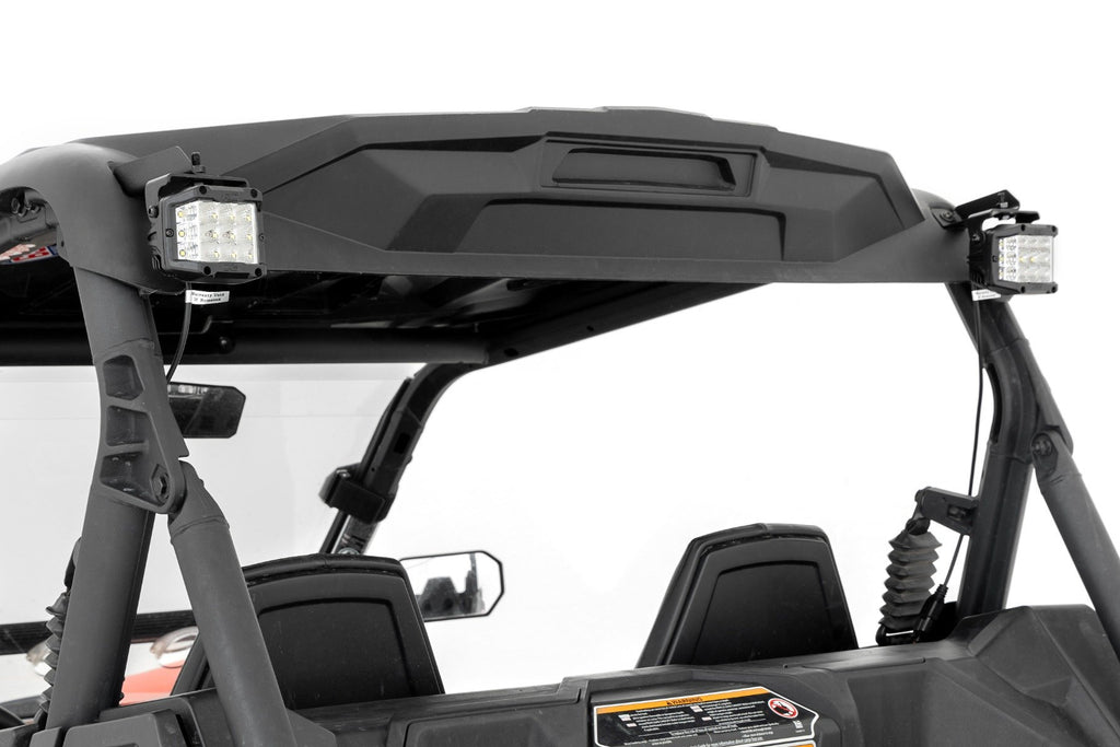 LED Light Kit | Rear Mount | 2" Black Pair | Spot | Can-Am Maverick Sport 1000R 