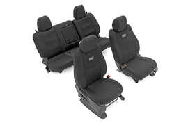 Seat Covers | FR & RR | Crew Cab | Nissan Frontier 2WD/4WD (2022-2024)