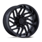 Fuel Hurricane 24x12 Wheel - Black-Out Finish | 8x170 Bolt Pattern | -44 Offset
