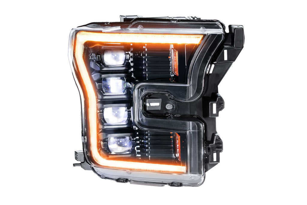 Morimoto XB LED Headlights – Ford F-150 (2015–2017) | Amber DRL | Set