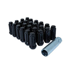 Load image into Gallery viewer, 6-Lug 14x1.50 Spline Lug Nut Kit – Black Finish | GM 1500 | F-150