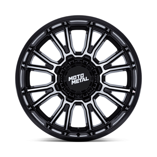 Moto Metal Legacy 18x9 Wheel - Gloss Black with Milled Accents | 8x6.5 Bolt Pattern | +1 Offset