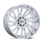 Moto Metal Combat Wheel – 24x12 | 8x6.5 Bolt Pattern | -44 Offset | Chrome Finish