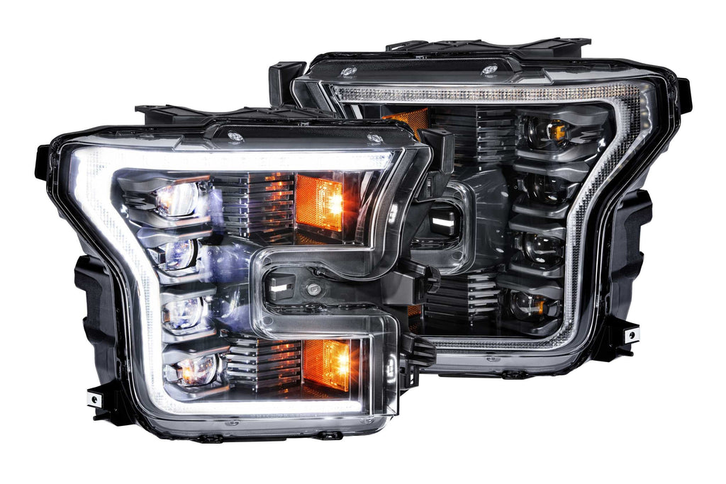 Morimoto XB LED Headlights – Ford F-150 (2015–2017) | White DRL | Set