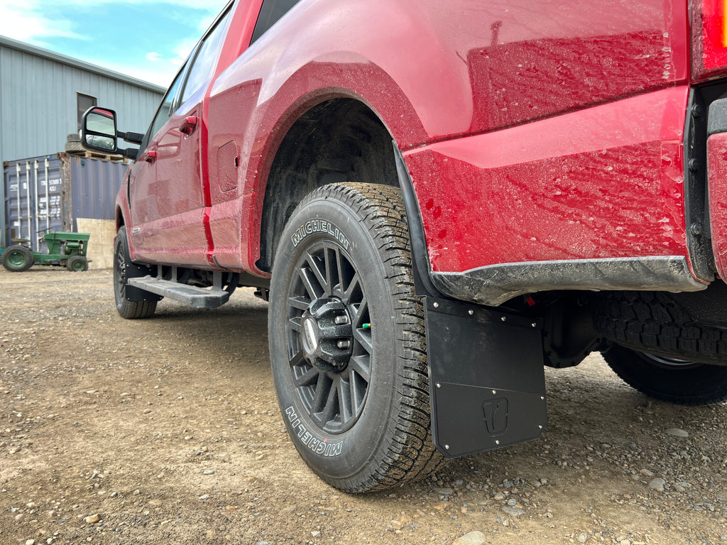Trigger Standard Kickback Stainless Steel Mud Flaps – Lethal Auto