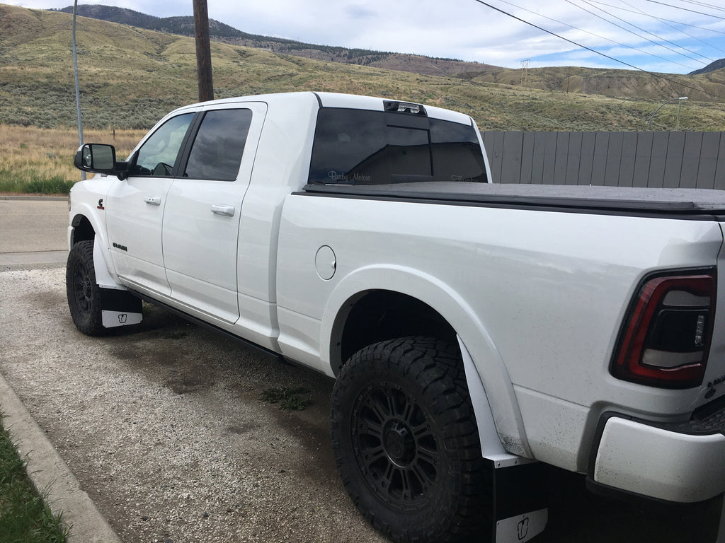 Trigger Standard Kickback Stainless Steel Mud Flaps – Lethal Auto