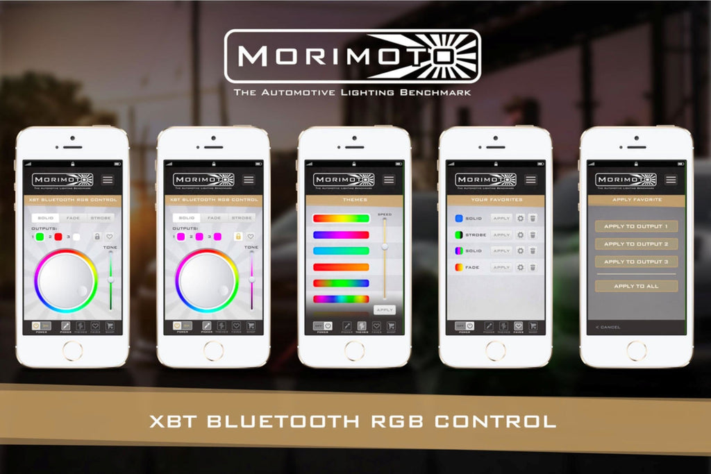 Morimoto XRL20 Rock Light Kit – RGB LED – 4 Pack