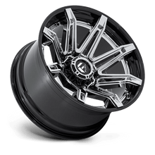 Load image into Gallery viewer, Fuel Brawl 20x10 Wheel - Chrome with Gloss Black Accents | 8x170 Bolt Pattern | -18 Offset