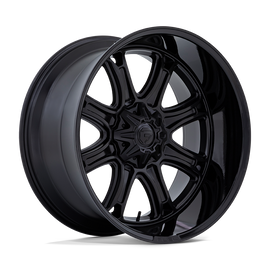 Fuel DARKSTAR 22x10 8x180 -18 Offset | Matte Black & Gloss Black