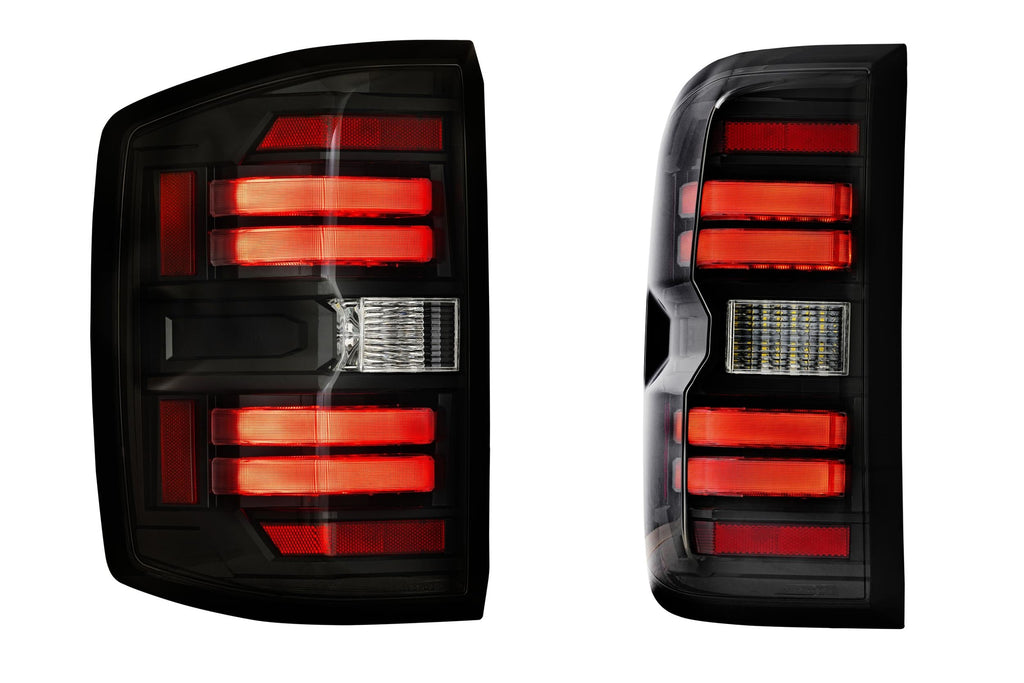 Morimoto XB LED Tail Lights – Chevrolet Silverado (2014–2019) | Smoked Lens | Set
