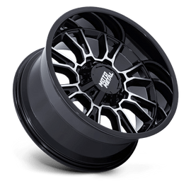 Moto Metal Legacy 18x9 Wheel - Gloss Black with Milled Accents | 8x6.5 Bolt Pattern | +1 Offset
