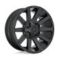 Fuel Contra 20x9 Wheel - Black & Milled | 8x170 Bolt Pattern | +1 Offset