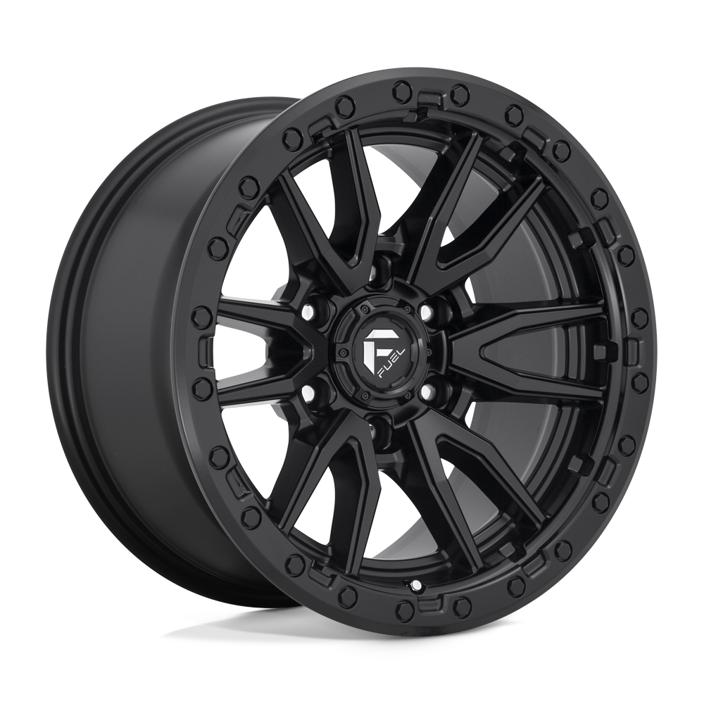 Fuel Rebel 20x9 Wheel - Black & Milled | 8x170 Bolt Pattern | +1 Offset