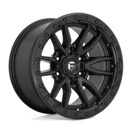 Fuel Rebel 20x9 Wheel - Black & Milled | 8x170 Bolt Pattern | +1 Offset