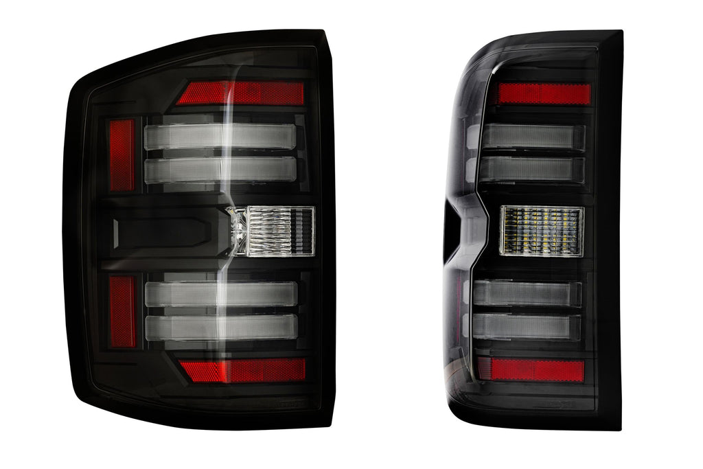 Morimoto XB LED Tail Lights – Chevrolet Silverado (2014–2019) | Smoked Lens | Set