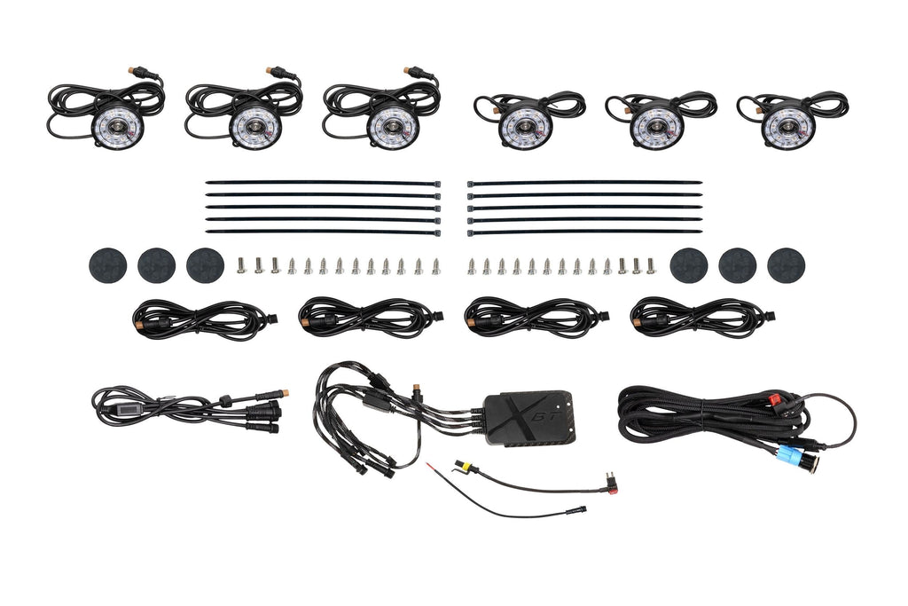 Morimoto XRL25 Rock Light Kit – RGB LED – 6 Pack