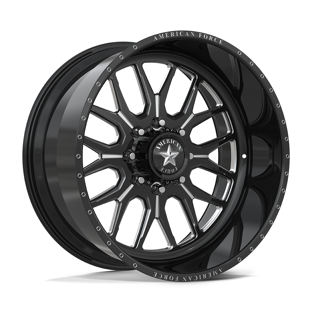 AFW Talon SS 24x12 -40 Offset | Gloss Black | 8x170 Bolt Pattern