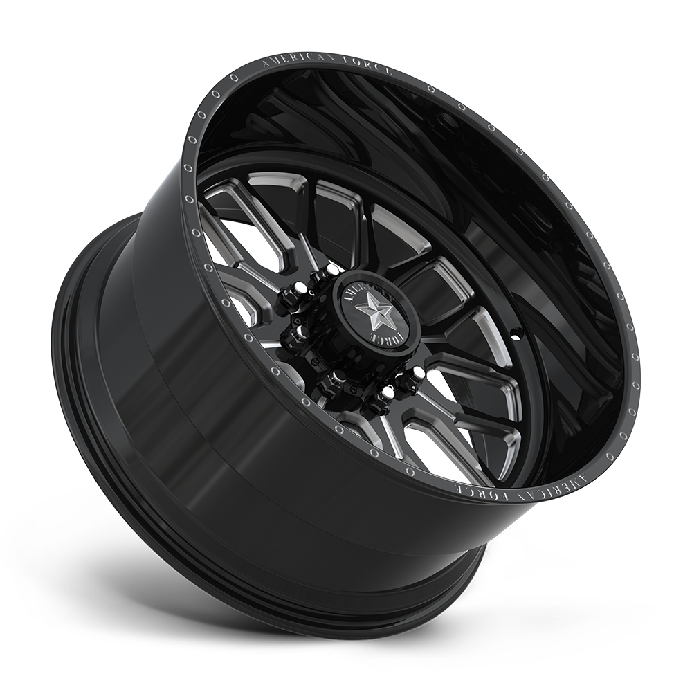 AFW Talon SS 24x12 -40 Offset | Gloss Black | 8x170 Bolt Pattern