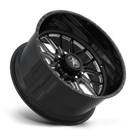 AFW Talon SS 24x12 -40 Offset | Gloss Black | 8x170 Bolt Pattern