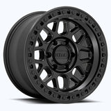 KM549 GRS SATIN BLACK 18X9 8-165.1 CB 125 +18MM