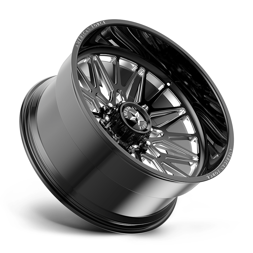 AFW Frost SFCC 24x12 -55 Offset | Gloss Black | 8x6.5 Bolt Pattern