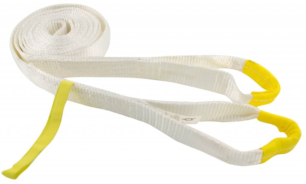 2 Inch x 20 Foot Tow Strap with Loops 18000 lbs - Lethal Auto