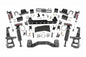 Rough Country 6-Inch Lift Kit w/ Vertex Coilovers | Ford F-150 4WD (2015–2020)