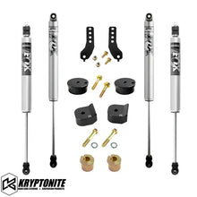 Load image into Gallery viewer, Kryptonite Stage 1 Leveling Kit w/ Fox Shocks | 2017–2024 Ford F-250/F-350 Super Duty 4WD