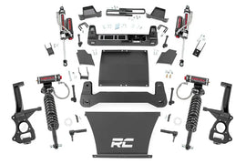 Rough Country 4-Inch Lift Kit w/ Vertex Coilovers & Shocks | Silverado & Sierra 1500 AT4 / Trail Boss (2019–2025)