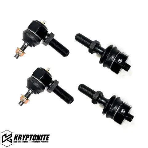 10KRYNEW78 | Kryptonite Tie Rod Rebuild Kit for Stock Center Link – 2nd Gen 7/8" Thread (2001–2010 Silverado/Sierra 2500 HD & 3500 HD)