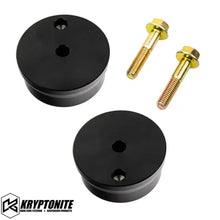 Load image into Gallery viewer, Kryptonite KRFB25 Front Bump Stop Kit for 2.5" Leveling – Ford Super Duty (2005–2024)