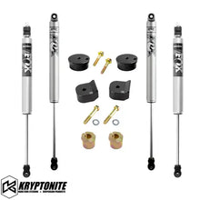Load image into Gallery viewer, Kryptonite Stage 1 Leveling Kit w/ Fox 2.0 Shocks | 2005–2016 Ford F-250/F-350 Super Duty 4WD