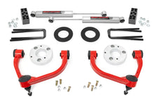 Load image into Gallery viewer, Rough Country 3" Lift Kit – Ford F-150 4WD (2014–2020) | Red Finish | N3 Shocks