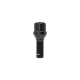 BLACK SPLINE LUG BOLT (BULK) 12-1.50 28MM LONG