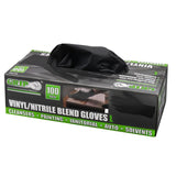 6 MIL VINYL/NITRILE BLEND GLOVES (LG) - 100PK