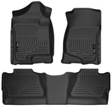 WEATHERBEATER FRONT & 2ND ROW LINERS 07-13 GM 1500/ 07-14 HD CREW CAB