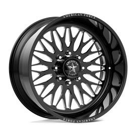 AFW Extort SS 22x12 -40 Offset | Gloss Black | 8x6.5 Bolt Pattern