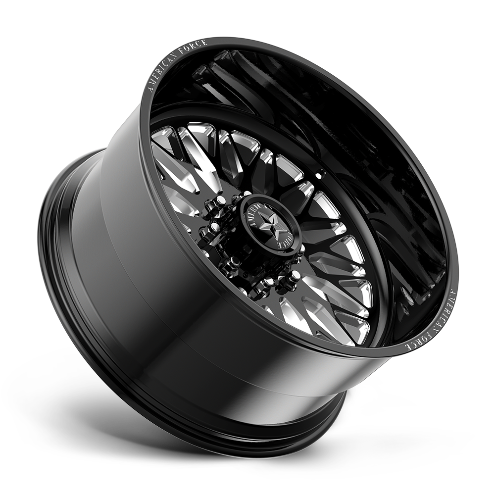AFW Extort SS 22x12 -40 Offset | Gloss Black | 8x6.5 Bolt Pattern
