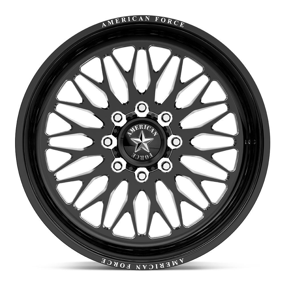 AFW Extort SS 22x12 -40 Offset | Gloss Black | 8x170 Bolt Pattern