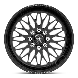AFW Extort SS 22x12 -40 Offset | Gloss Black | 8x170 Bolt Pattern