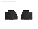 BLACK REAR ALL-WEATHER FLOOR MATS CADILLAC/CHEV/GMC