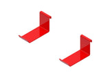 SHELF MOUNTED LADDER HANGER (PAIR)- RED