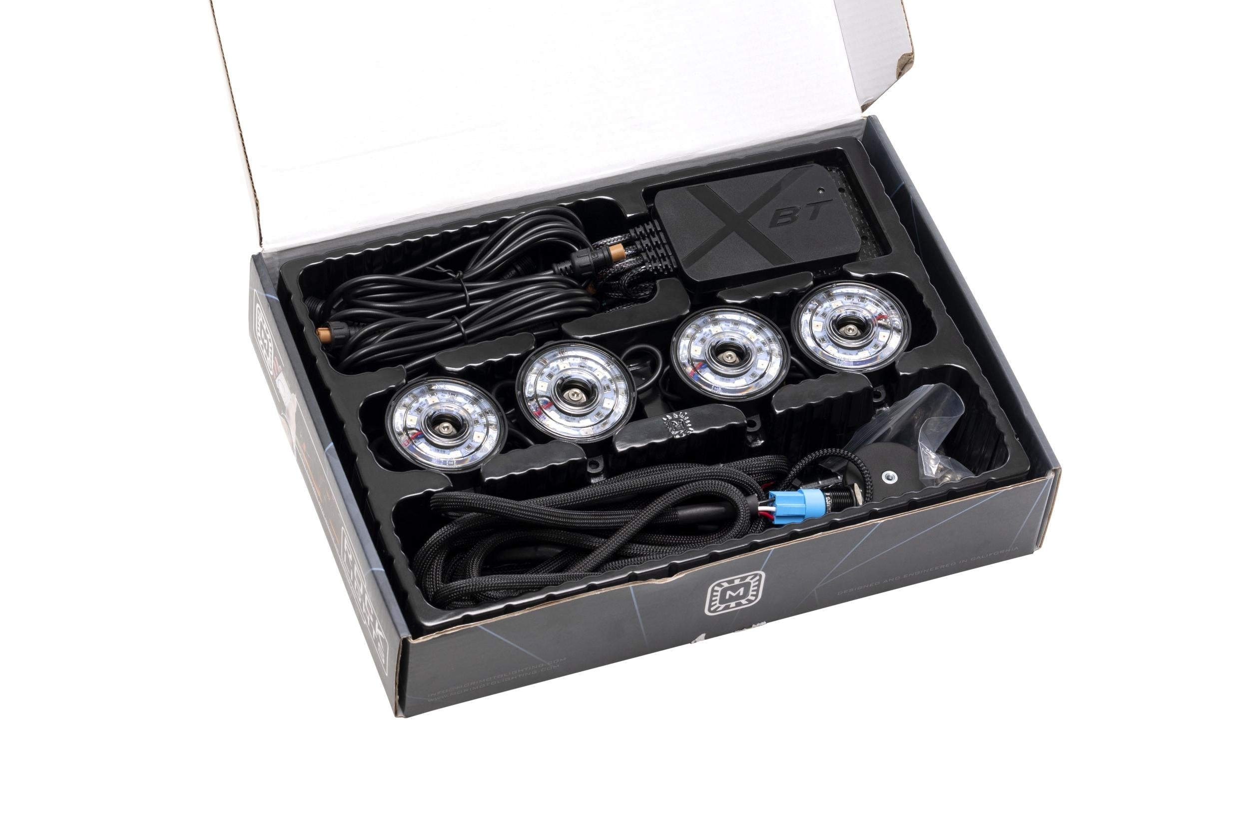 Morimoto XRL20 Rock Light Kit – RGB LED – 4 Pack