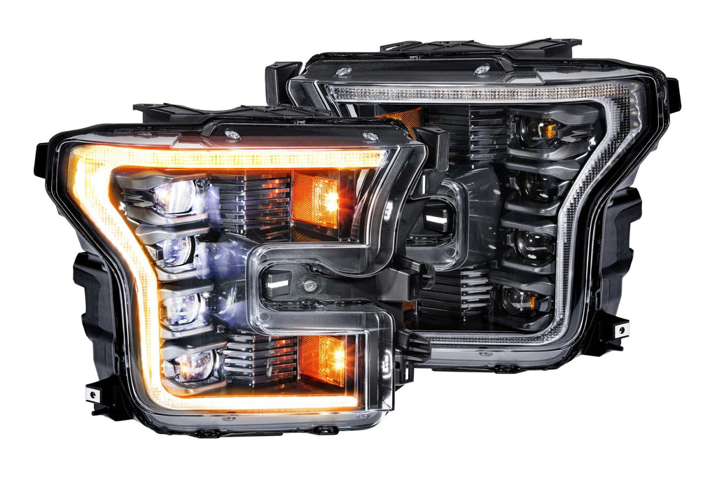 Morimoto XB LED Headlights – Ford F-150 (2015–2017) | Amber DRL | Set